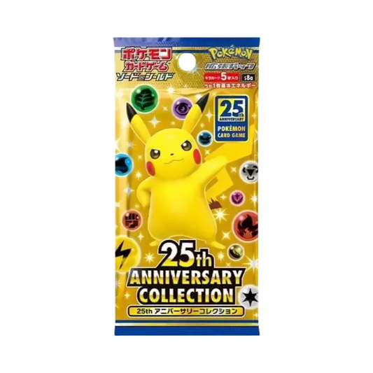 【S8a】 Pokémon TCG: Sword & Shield Expansion Pack 25th Anniversary Collection Pack