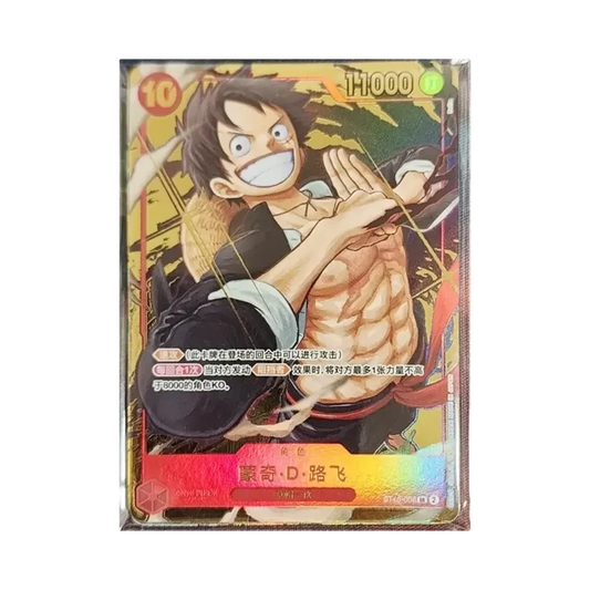 【PSA10】Monkey.D.Luffy / Roronoa Zoro / Sanji / Nico Robin / Tony Tony.Chopper 0 50-Karten-Set 0 versiegelt [ST10-006 / OP01002 / OP01-013 / OP01-017 / ST01-006] [SR / SR / R / R / C] (chinesische Version) (Sonderartikel-Set: 1st Anniversary Set)