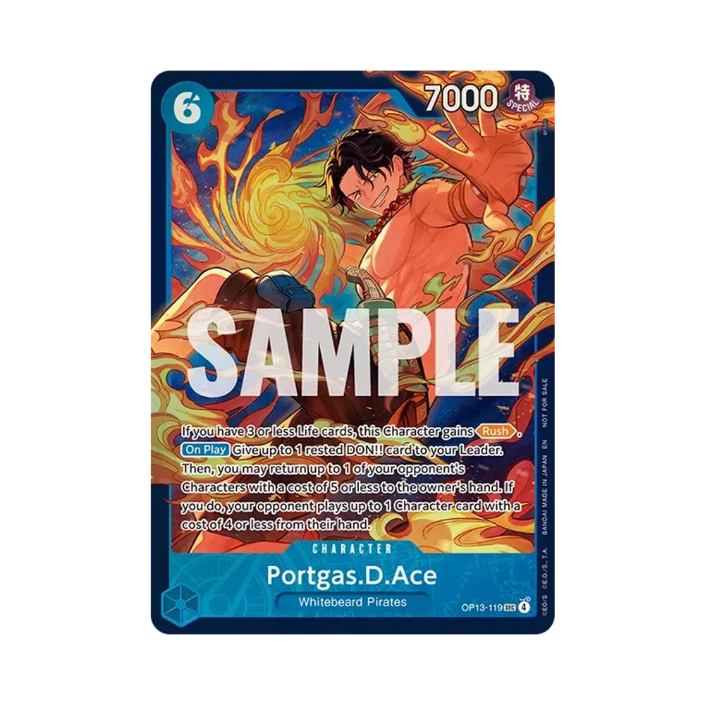 【PSA10】 Portgas.D.Ace SEC :Gewinnerpreis [OP13-119][Englische Version](Promokarte "SutoaTreasure Cup 20263