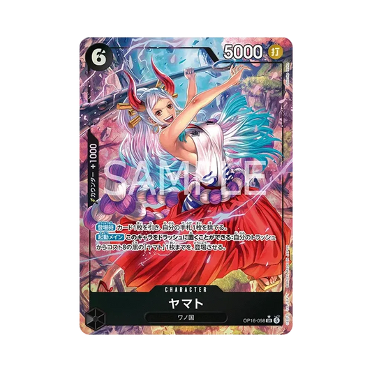 【Raw】 Yamato SR0P [OP16-098](Booster Pack OP016 "THE TIME OF BATTLE