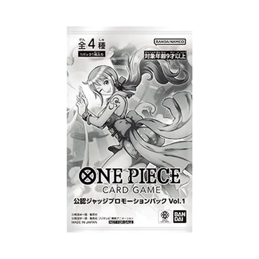 ONE PIECE Card Game Carta promozionale Pacchetto promo per Giudici Ufficiali Vol.1