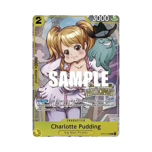 【PSA10】 Charlotte Pudding C [ST07-008] Versione inglese (Carta promozionale "Pacchetto partecipazione regionale offline Vol.1)