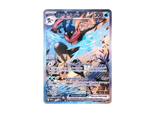 【PSA10】 Greninja ex P [SVP EN 132] (English version) (Scarlet & Violet "Shrouded Fable Greninja ex Special Illustration Collection")