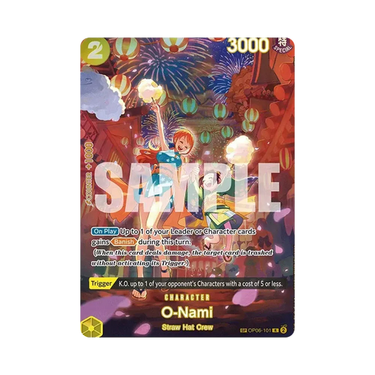 【PSA10】 O0Nami SR0SPC [OP06-101] Englische Version (Boosterpack OP006 "WINGS OF THE CAPTAIN"