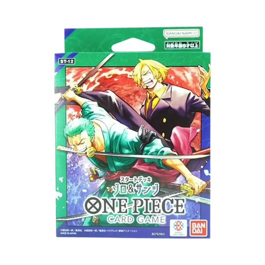 【ST-12】 ONE PIECE Card Game Deck Iniziale Zoro & Sanji