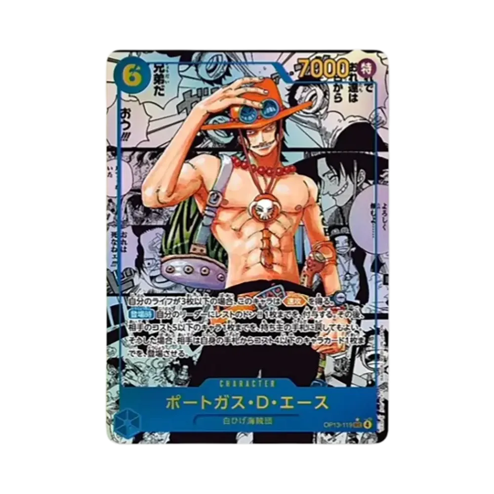 【PSA10】 Portgas.D.Ace SEC0SP (Manga Rare) [OP13-119](Booster Pack OP013 "CARRYING ON HIS WILL