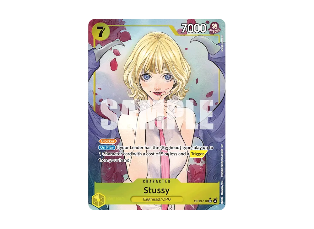 【PSA10】 Stussy SR-P [OP13-110][English Version](Booster Pack"INHERITED WILL