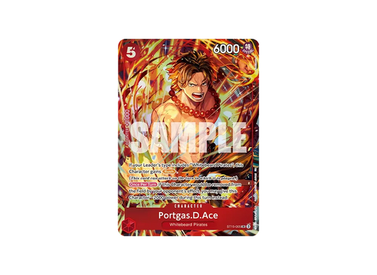 【PSA10】 Portgas.D.Ace SR [ST15-005][English Version]("Illustration Box Vol.5