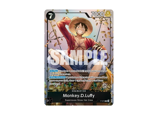 【PSA10】 Monkey.D.Luffy P [P-075][English Version]("Tin Pack Set Vol.2