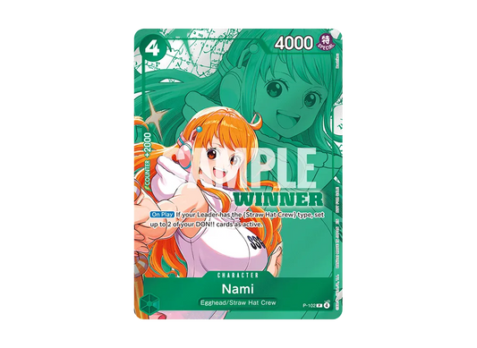 【Raw】 Nami P [P-102][English Version](Promotion CardWinner Pack 2026 Vol.2)