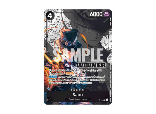 【Raw】 Sabo P [P-105][English Version](Promotion CardWinner Pack 2026 Vol.2)