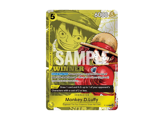【Raw】 Monkey D. Luffy P [P-106][English Version](Promotion Card "Tournament Pack 2026 Vol.2)