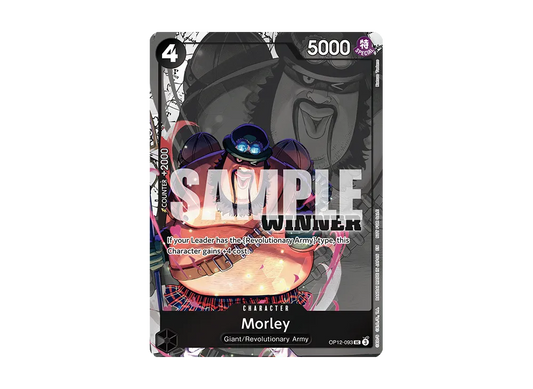 【Raw】 Morley UC [OP12-093][English Version](Promotion CardWinner Pack 2026 Vol.1)