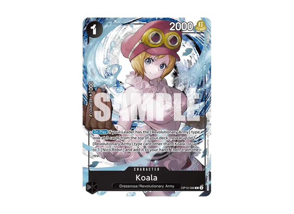 【Raw】 Koala R [OP12-086][English Version](Promotion Card"WelcomePack 2026 Vol. 1