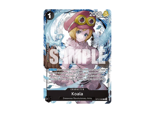 【Raw】 Koala R [OP12-086][English Version](Promotion Card"WelcomePack 2026 Vol. 1