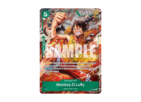 【Raw】 Monkey.D.Luffy P :Winner Prize [P-135][English Version](Promotion Card"OP-16 ReleaseEvent