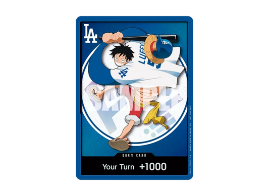 【PSA10】 Don!! Card (Monkey D. Luffy): Opened [English Version] (Promotional card "One Piece Night Los Angeles Dodgers vs San Diego Padres")