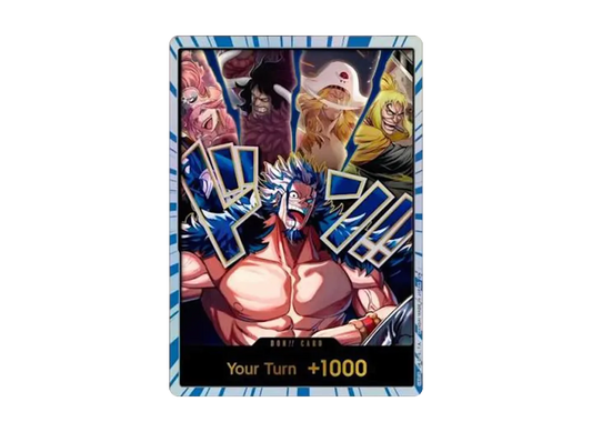 【Raw】 DON!!‼Card :Gold Stamp (Rocks Pirates)(Booster PackTHE WORLD'S STRONGEST WARRIORS)