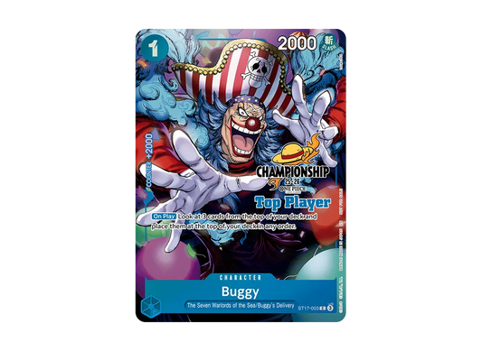 【PSA10】 Buggy C [ST17-003] English Version (Promo Card "Championship 25-26 Top Player Pack
