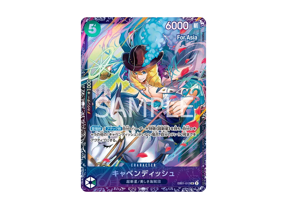 【PSA10】 Cavendish SR [EB01-012] (Flagship Battle Top 8 Prize Prize) for Asia