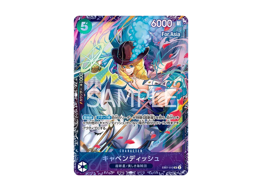 【Raw】 Cavendish SR [EB01-012](Flagship Battle Top 8 Prize) for Asia