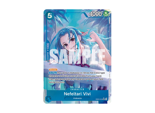【PSA10】 Nefeltari Vivi SR-P [EB03-024] (Extra Booster "ONE PIECE HEROINES EDITION