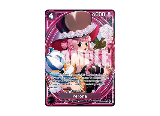 【PSA10】 Perona SR-SPC [EB03-045] (Extra Booster "ONE PIECE HEROINES EDITION