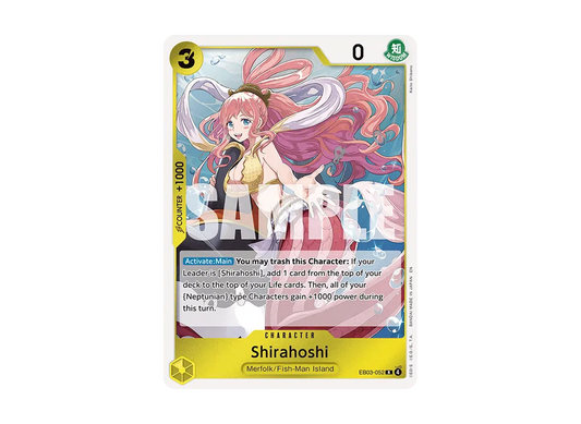 【Raw】 Shirahoshi R [EB03-052][English Version](Extra BoosterHeroines Edition)