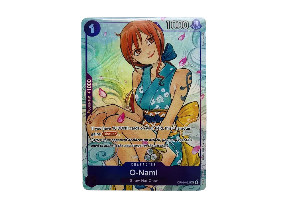 【Raw】 O-Nami UC [OP05-062][English Version](Promotion Card"IllustrationBox Vol.2