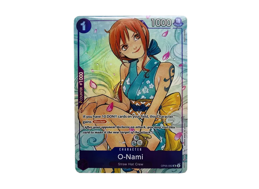 【Raw】 O-Nami UC [OP05-062][English Version](Promotion Card"IllustrationBox Vol.2