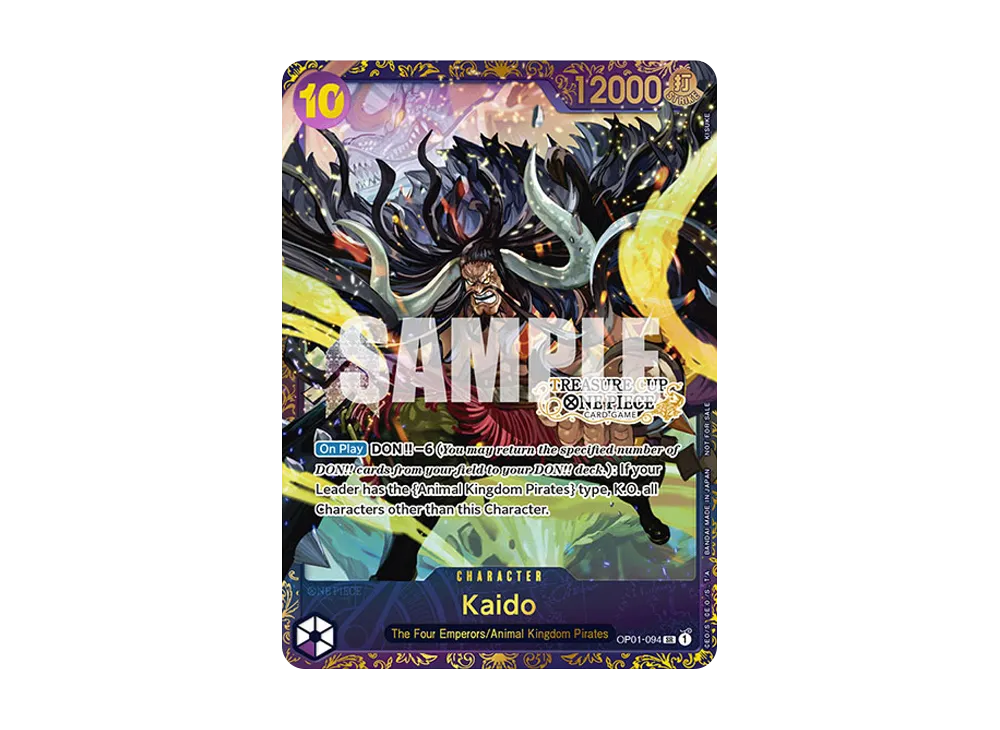 【PSA10】 Kaido SR [OP01-094][English Version](Promo Card [Japanese Version] 8)