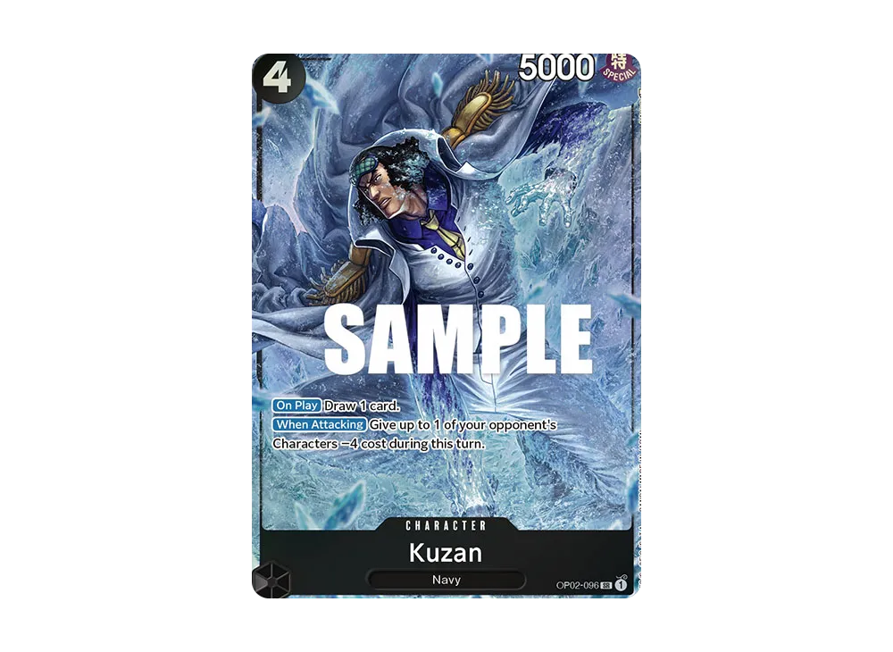 【PSA10】 Kuzan SR-P [OP02-096] English Version (Booster Pack "PARAMOUNT WAR")