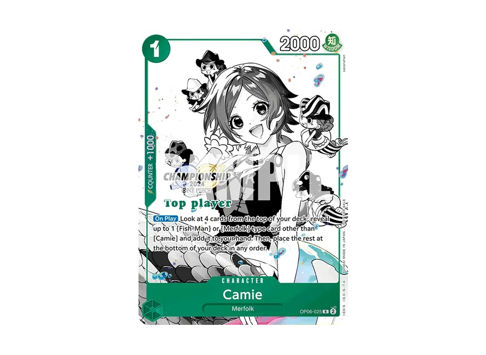 【PSA10】 Camie R [OP06-025] English Version (Promo Card "Championship 2024 Top Player Pack Vol.2")