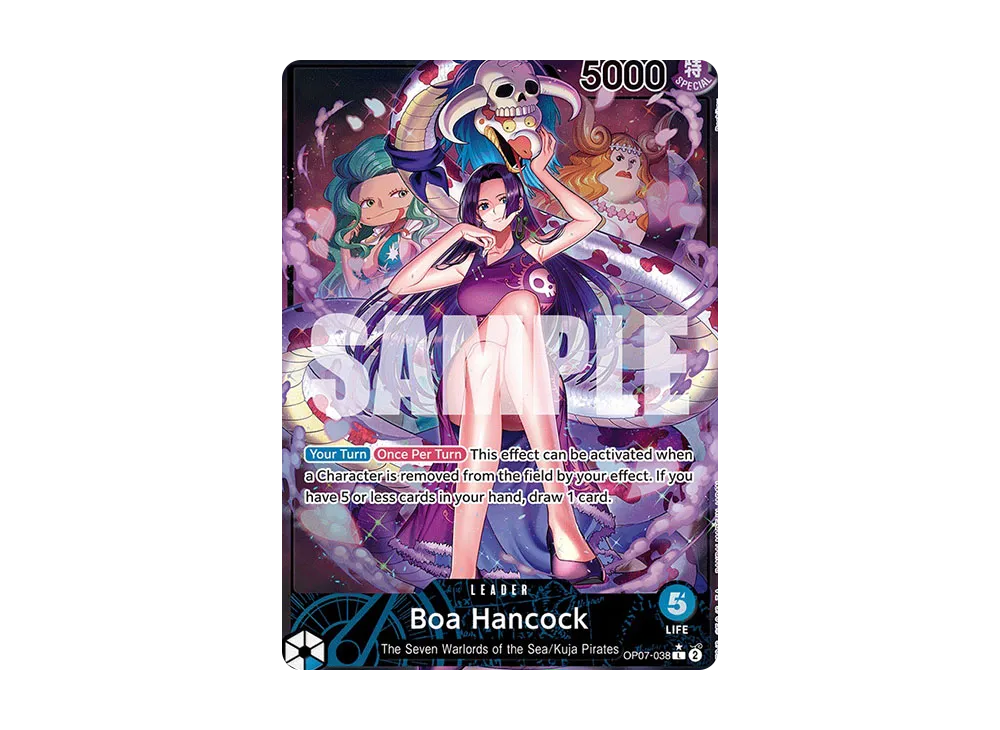 【PSA10】 Boa Hancock L [OP07-038] English Version (Booster Pack "500 YEARS IN THE FUTURE")