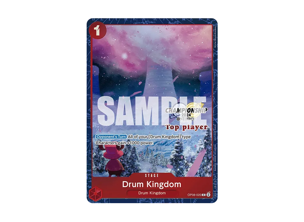 【PSA10】 Drum Kingdom C [OP08-020][English Version](Promo Card"Championship 2024 Top Players Pack