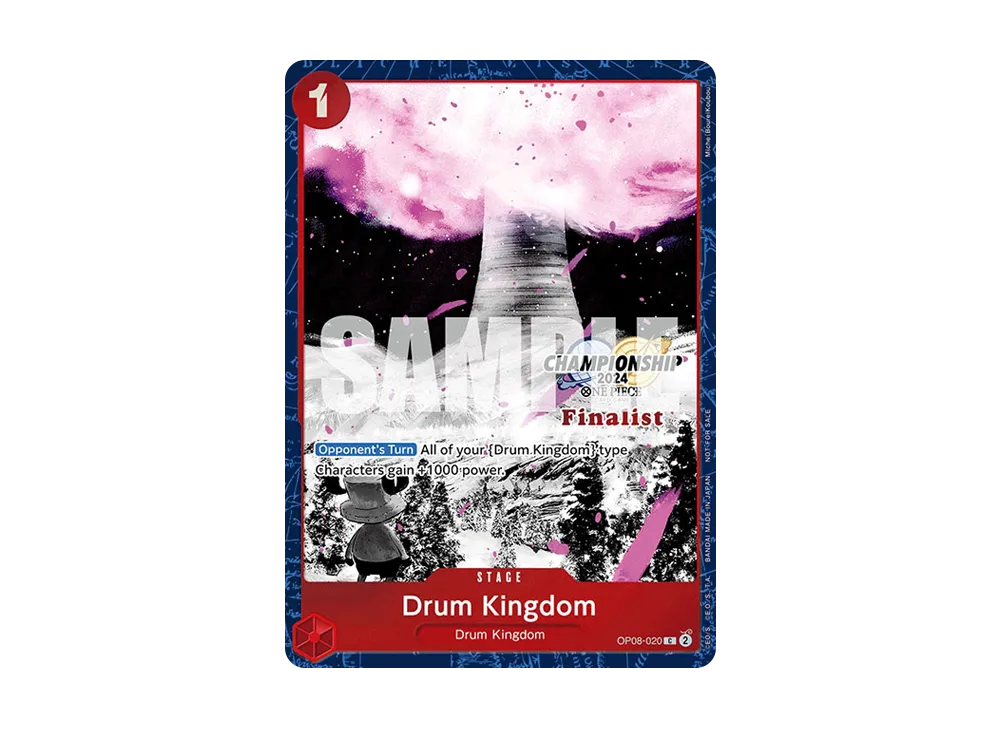 【PSA10】 Drum Kingdom C [OP08-020] English Version (Promo Card "Championship 2024 Finalist Card Set")