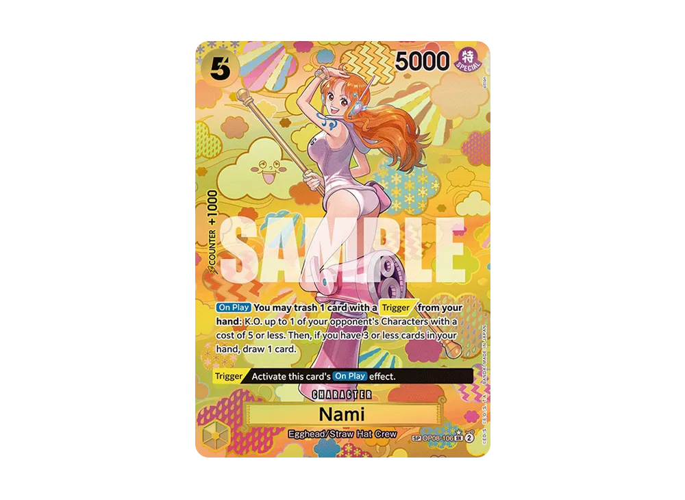 【PSA10】 Nami SR-SPC [OP08-106] English Version (Booster Pack "TWO LEGENDS")