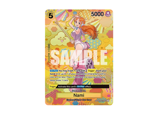 【PSA10】 Nami SR-SPC [OP08-106] English Version (Booster Pack OP-08 "TWO LEGENDS"