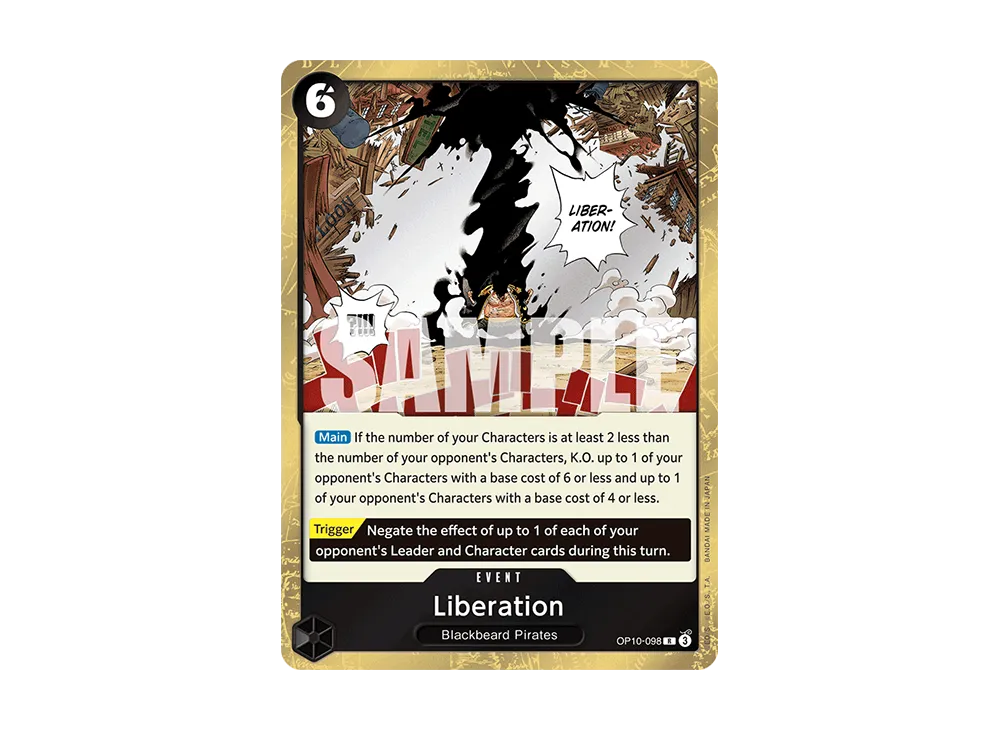 【Raw】 R [OP10-098][English Version](Booster Pack"ROYAL BLOOD