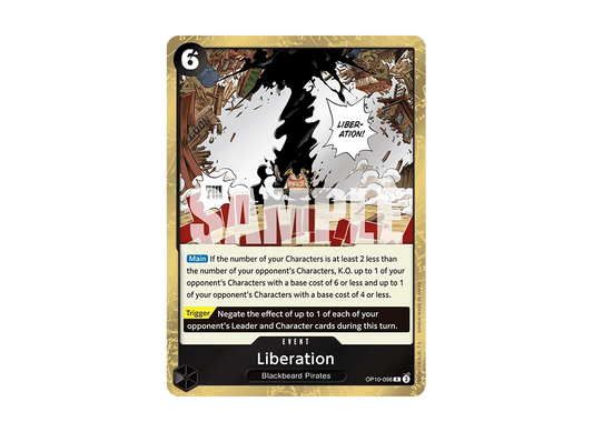 【Raw】 R [OP10-098][English Version](Booster Pack "ROYAL BLOOD)