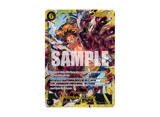 【PSA10】 Monkey.D.Luffy SEC [OP10-118] English Version (Booster Pack OP-10 "ROYAL BLOOD"