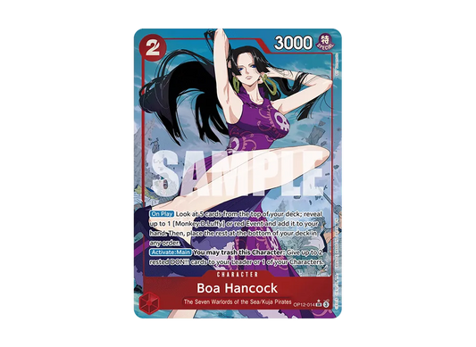 【PSA10】 Boa Hancock SR-P [OP12-014][English Version](Booster Pack OP-12 "LEGACY OF THE MASTER