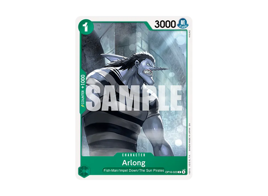 【Raw】 Arlong C [OP16-023][English Version](Booster Pack"THE TIME OF DECISIVE BATTLE