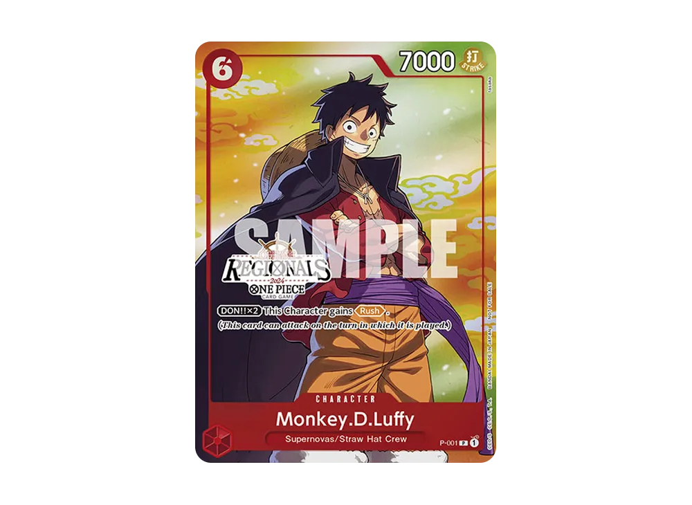 【PSA10】 Monkey.D.Luffy P [P-001][English Version](Promo Card「Offline Regional Participation Pack 2024 Vol.2」)