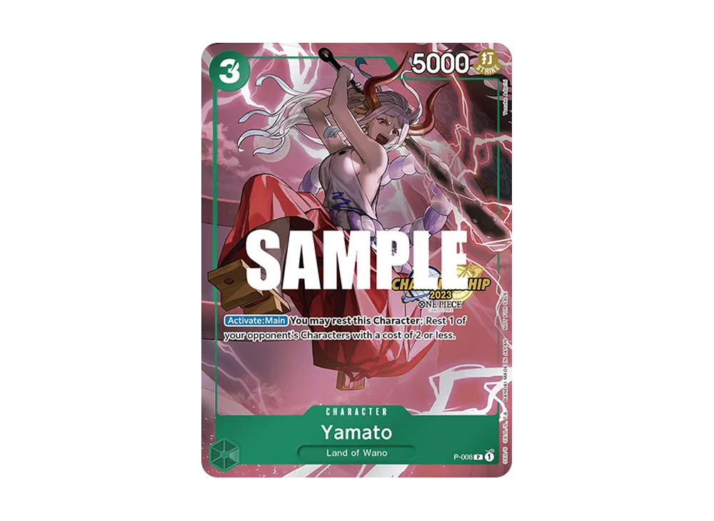 【PSA10】 Yamato P [P-008] English Version (Promo Card "Championship 2023 Celebration Pack ")