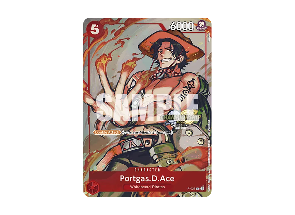 【PSA10】 Portgas.D.Ace P [P-028] English Version (Promo Card "Championship 2023 Event Pack Finalist Ver.")