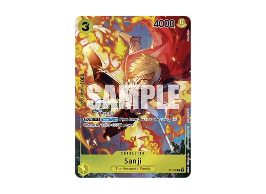 【PSA10】 Sanji P [P-034][English Version](Promo Card "Championship 2023 Event Pack Finalist Ver.