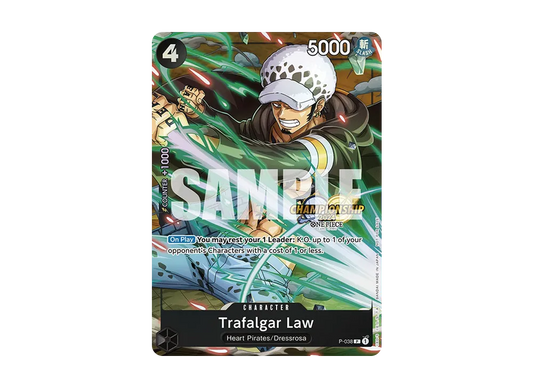 【PSA10】 Trafalgar Law P [P-038] English Version (Promo Card "Championship 2024 Event Pack