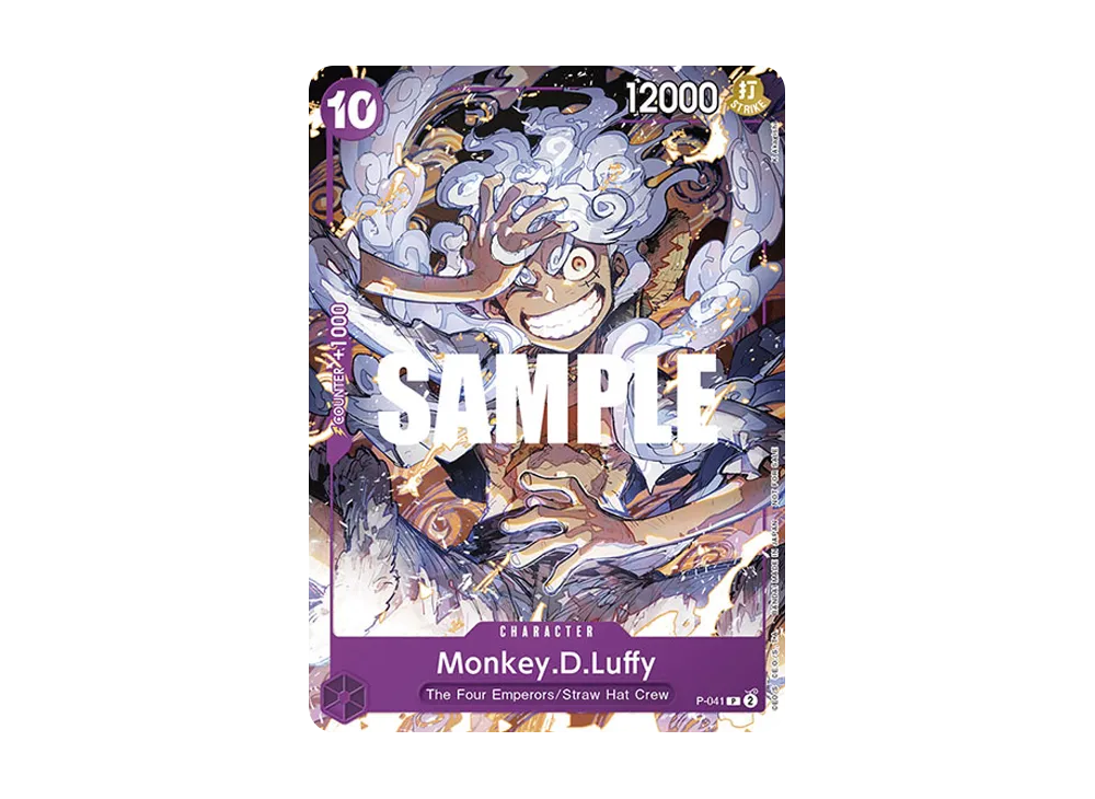 【PSA10】 Monkey.D.Luffy P [P-041][English Version](Promo Card"Pirates Party Card Vol.5
