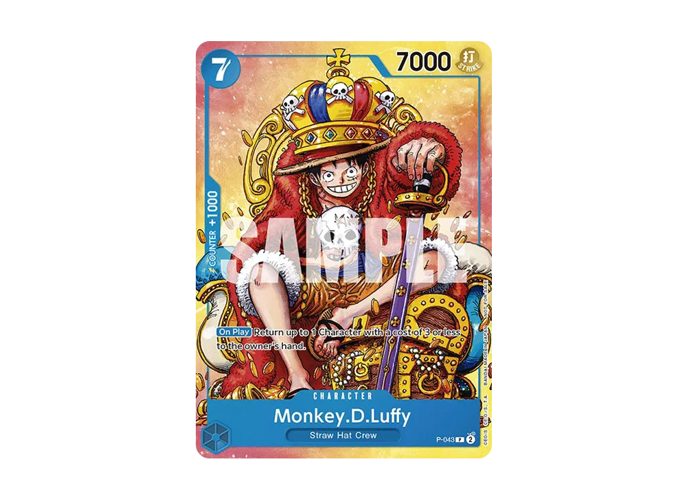 【PSA10】 Monkey.D.Luffy P :Participation Prize [P-043] English Version (Promo Card "DreamHack Dallas 2024")